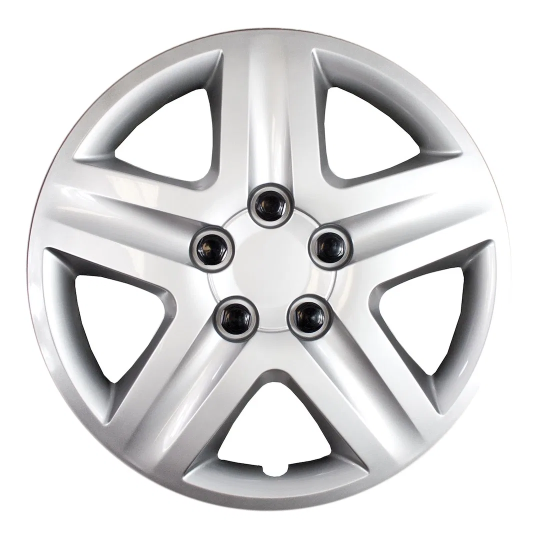 IWC43117S – COAST2COAST Wheel Cover, 17 Inch 5 Spoke Snap-On Gloss Painted Silver ABS Plastic Compatible With Steel W...
